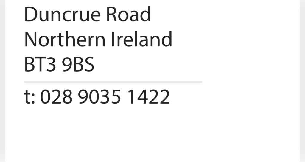 Duncrue Food Processors Ltd