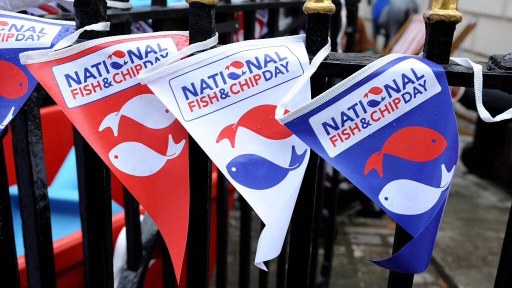 National Fish and Chip Day Bunting